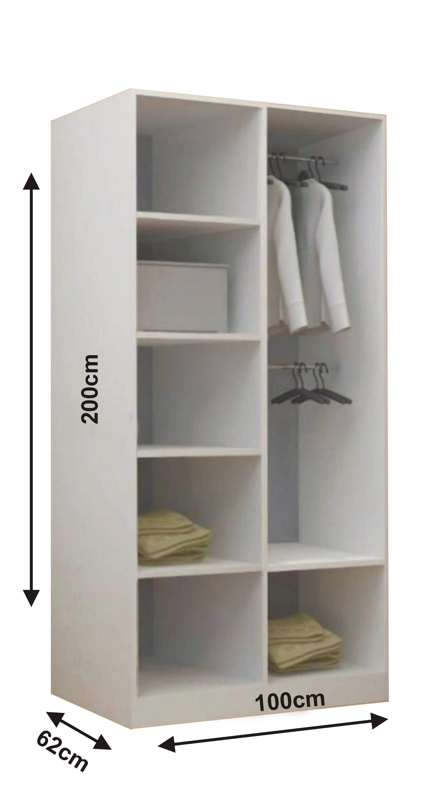 100cm,120cm,150cm, 180cm, 203cm,250cm Milan full mirror sliding door wardrobe