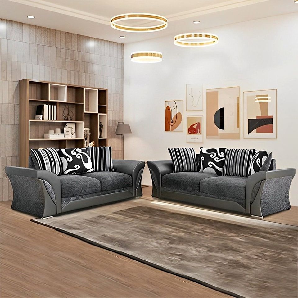 Shannon 3 Seater + 2 Seater Sofa and Corner sofa