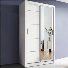 120cm,150cm, 180cm, 203cm,250cm Lyon  full mirror sliding door wardrobe